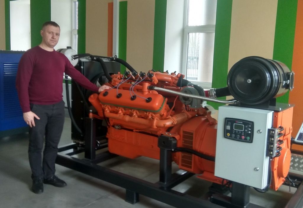 Обучение ремонту газопоршневых электростанций на заводе Фасэнергомаш
