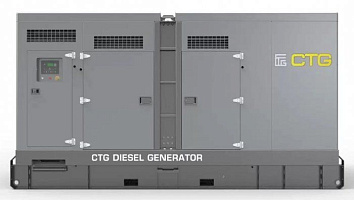 Дизельный генератор CTG 415D в кожухе с АВР ДизельЭнергоРесурс